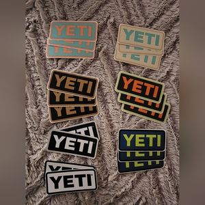 19 YETI Stickers